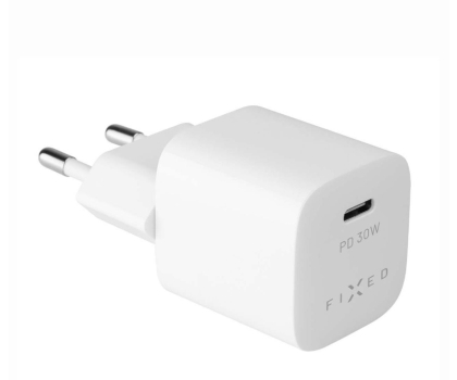 Ładowarka i akumulator FIXED Ładowarka Sieciowa USB-C Travel Charger 30W biały FIXC30M-C-WH
